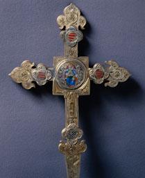 CREU RELICARI DEL FUST DE LA VERA-CREU ESMALT
ESGLESIA PARROQUIAL