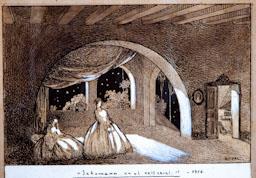 PINTURA OBRA D`ADRIA GUAL 
INSTITUT DEL TEATRE