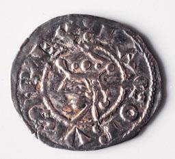 OBOL DE TERN DE JAUME I S XIII DE VALENCIA 
M N A C