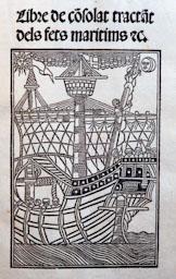 LLIBRE DEL COSOLAT DE MAR
PORTADA GRAVAT VAIXELL 
BIBLIOTECA DEL COL D´ADVOCATS