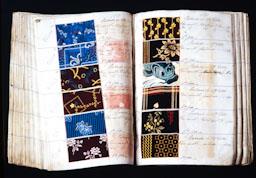 LLIBRE DE MOSTRES DE TEIXITS 
MUSEU DE L´ESTAMPACIÓ