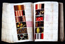 LLIBRE DE MOSTRES DE TEIXITS 
MUSEU DE L´ESTAMPACIÓ