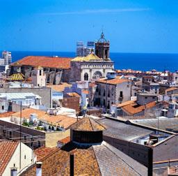 PANORAMICA DE MATARO 
BASILICA DE SANTA MARIA 1993