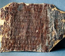 CARTA COMERCIAL FOCEA ÈPOCA GREGA 
MUSEU D´EMPURIES