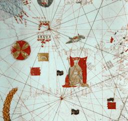 CARTA NAUTICA G VALLSECA MALLORCA 1439 TURQUIA I XIPRE 
Nº INV 3236 
M M B 
