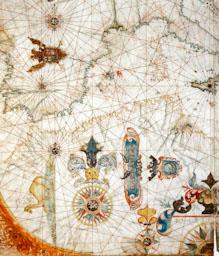 CARTA NAUTICA DE LA MEDITERRANIA ATLES DE MARSELLA 1658 
Nº INV 10257 
M M B