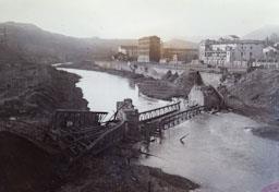 DESTRUCCIÓ PONT A MANRESA 1939 
A M M FOTO ORIGINAL GENISSANS