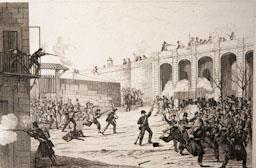 -ESCENES DE LA REVOLUCIÓ- BARCELONA 1869 
I M H