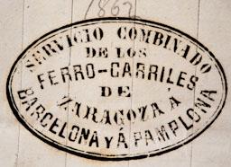 SEGELL -FERROCARRILS- 1862 
I M H
