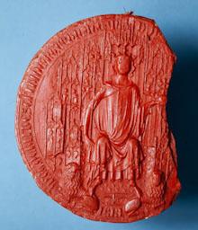 SEGELL DE PERE III EL CERIMONIOS O DEL PUNYALET 
A C A