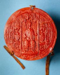 SEGELL DE FERRAN I S XIV V 
A C A