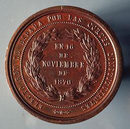 MEDALLA D´AMADEU DE SAVOIA 
G N C (M N A C )