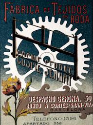 PUBLICITAT -FÁBRICA DE TEJIDOS EN RODA COSME SERRAT-
I M H