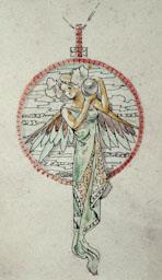 DIBUIX DE PENJOLL AMB FIGURA 
C P