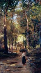 -FIGURA AL BOSC-
JOSEP MASRIERA 
C P