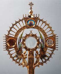 CUSTÒDIA DE MONTSERRAT (DETALL) LLUIS MASRIERA 
ABADIA DE MONTSERRAT