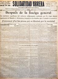 PERIODIC -SOLIDARIDAD OBRERA-
VAGA GENERAL 
I M H