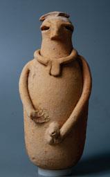 FIGURA PUNICA EIVISSA PROCEDENT DE L`ILLA PLANA ANTROPOMORFE FENICIA 
M A C