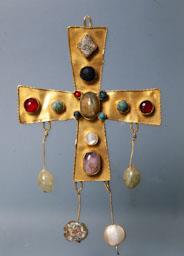 CREU VOTIVA D´OR ÈPOCA VISIGOTICA 
M A C