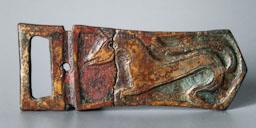 FIBULA VISAIGÒTICA DE CINTURÓ PROCEDENT DE CASTILTIERRA (SEGOVIA) 
M A C