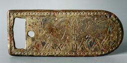 FIBULA VISIGÒTICA PROCEDENT DE SANT CUGAT DEL VALLES 
M A C