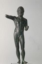 GUERRERET DE BRONZE PROCEDENT DE SON GELABERT MALLORCA 
M A C