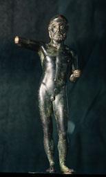 GUERRERET DE BRONZE PROCEDENT DE SON GELABERT MALLORCA 
M A C