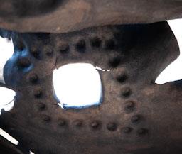 LA PEDRERA BALCONS 
DETALL BARANA