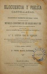 -ELOCUENCIA Y POESIA-
BIBLIOTECA ROSA SENSAT