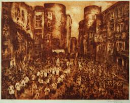 -BARCELONA PROCESSÓ DE CORPUS PLAÇA NOVA-
C P