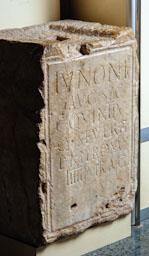 ARA DE JUNO POCEDENT BASILICA DE SANTA MARIA 
MUSEU DE MATARO