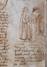 -LLIBRE PRIVILEGIS DE GIRONA-DETALL 
BIBLIOTECA COL LEGI ADVOCATS