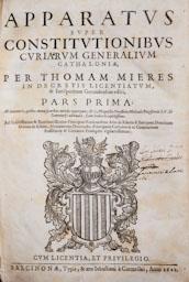 -CONSTITUTIONIBUS-
BIBLIOTECA COL LEGI ADVOCATS