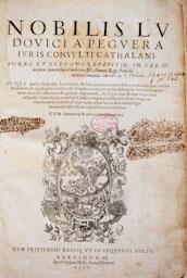 -NOBILIS LUDOVICI-
BIBLIOTECA COL LEGI ADVOCATS