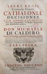 -CRIMINALIS CONCILII-
BIBLIOTECA COL LEGI ADVOCATS