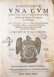 -CONSILIORUM-
BIBLIOTECA COL LEGI ADVOCATS