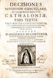 -DECISIONES CATHALONIAE-
BIBLIOTECA COL LEGI ADVOCATS