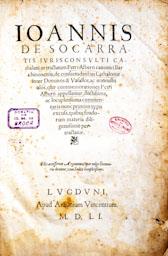 -IOANES SOCARRATIS-
BIBLIOTECA COL LEGI ADVOCATS