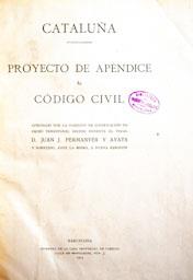 -APENDICE CODIGO CIVIL CATALAN-
BIBLIOTECA COL LEGI ADVOCATS