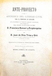 -APENDICE CODIGO CIVIL CATALAN-
BIBLIOTECA COL LEGI ADVOCATS
