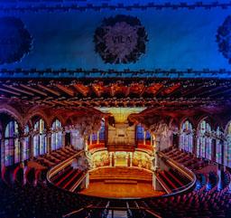 PALAU DE LA MUSICA BCN SALA MODERNISME