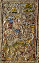 CASULLA GENERALITAT S XVI PROC CAPELLA DE SANT JORDI 
MUSEU DE LA INDUMENTARIA
