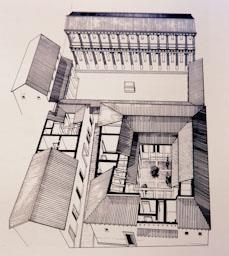 EDIFICIS D`EMPURIES DIBUIX