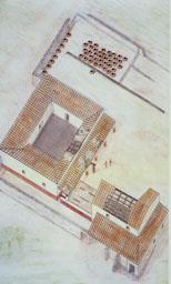 EDIFICIS D`EMPURIES DIBUIX