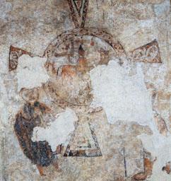 MURAL DE SANT QUIRZE DE PEDRET 
CAVALLER 
MUSEU DIOCESÀ DE SOLSONA
