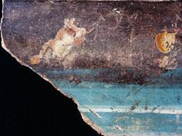 PINTURA MURAL ROMANA PROCEDENT D´EMPURIES 
M A C