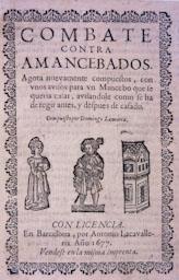 ROMANÇ S XVII COMBATE CONTRA AMANCEBADOS 
I M H C B