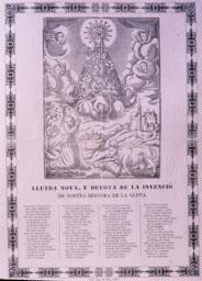 GRAVAT N Sra DE LA GLEVA1877 IMPRENTA VALLS GOIG 
M A I T P
