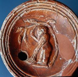 LLANTIA EPOCA ROMANA ESCENA DE CAMP LLAURADOR 
MUSEU DE MATARO
