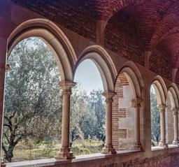 CLAUSTRE CARTOIXA MONTALEGRE 
ARQUITECTE ARNAU DE GURB S XV